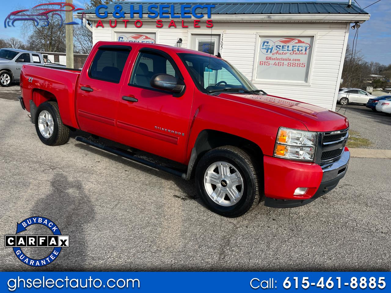 2009 Chevrolet Silverado 1500 4WD Crew Cab 143.5" LT