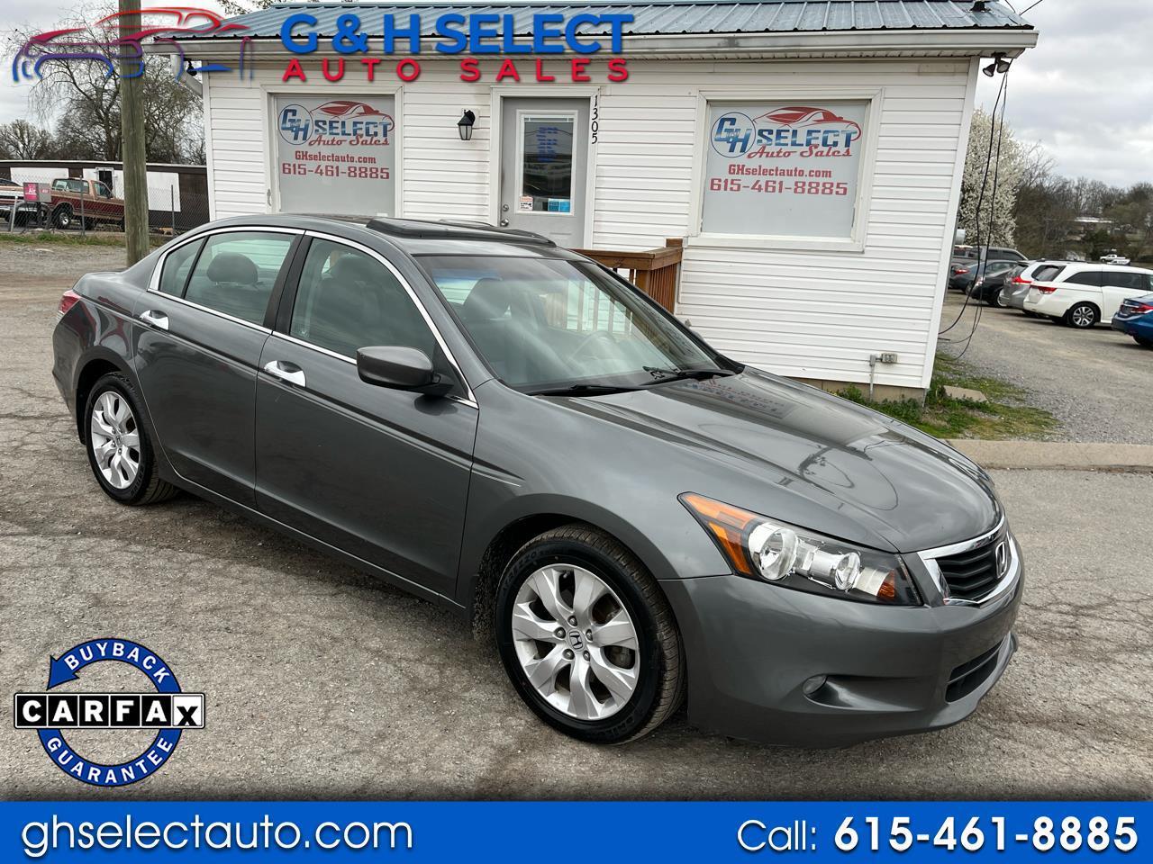 2009 Honda Accord Sdn 4dr V6 Auto EX-L