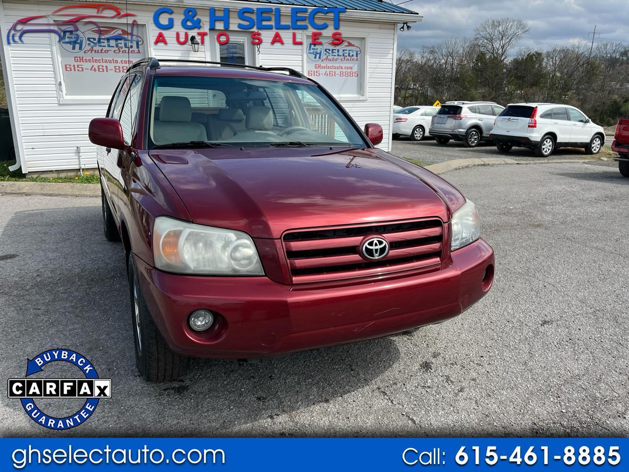Toyota Highlander 4WD 4dr V6 Limited w/3rd Row (Natl) 2007