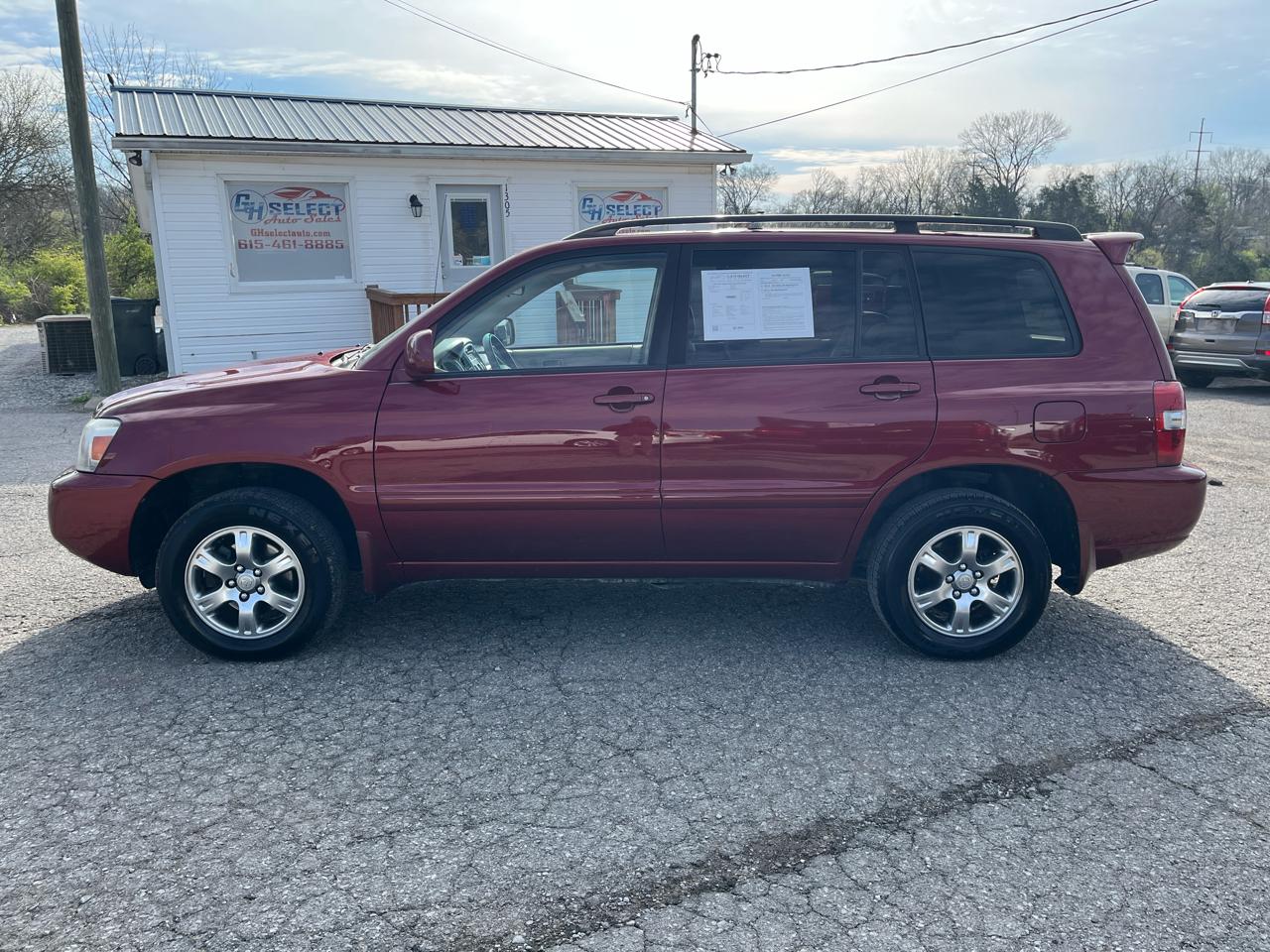 Toyota Highlander 4WD 4dr V6 Sport w/3rd Row (Natl) 2007