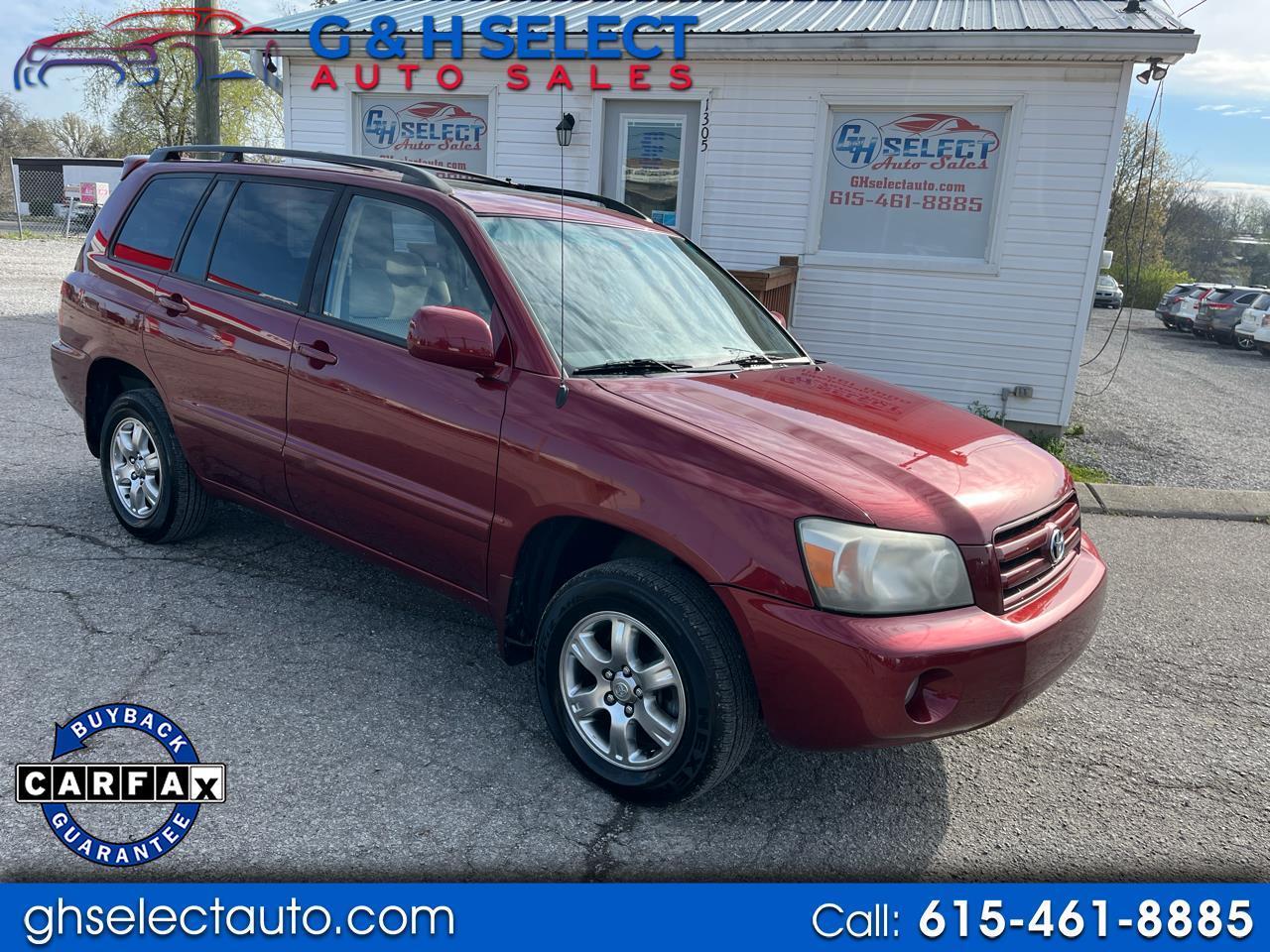 2007 Toyota Highlander 4WD 4dr V6 Sport w/3rd Row (Natl)