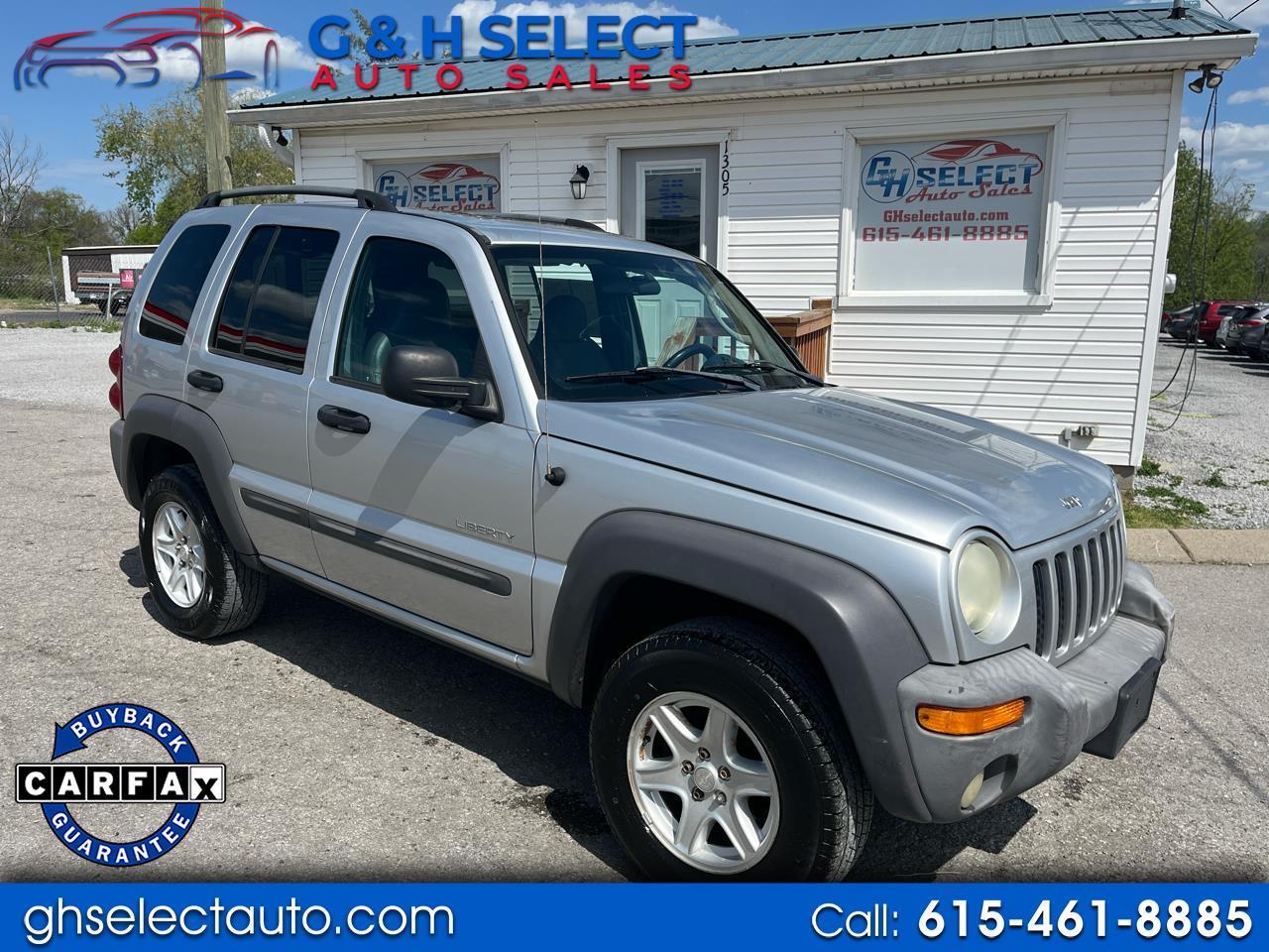 2004 Jeep Liberty 4dr Sport