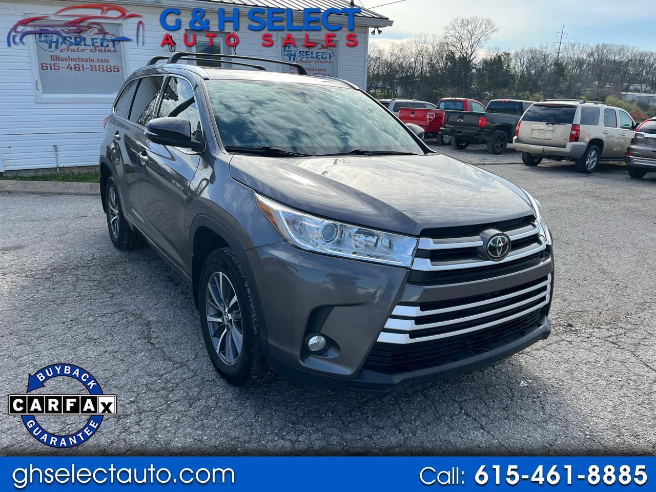 2018 Toyota Highlander SE V6 AWD (Natl)