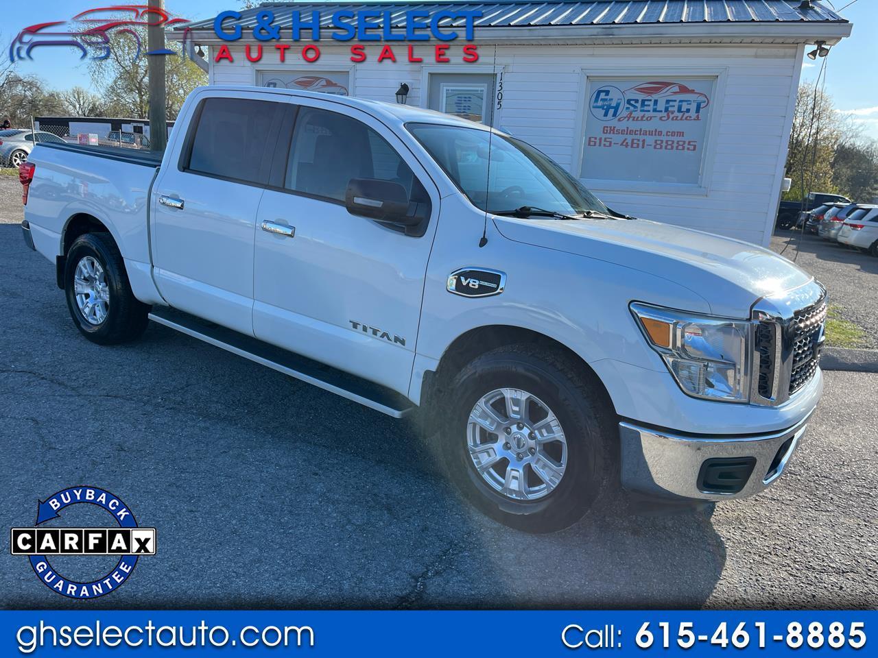 2017 Nissan Titan 4x2 Crew Cab SV