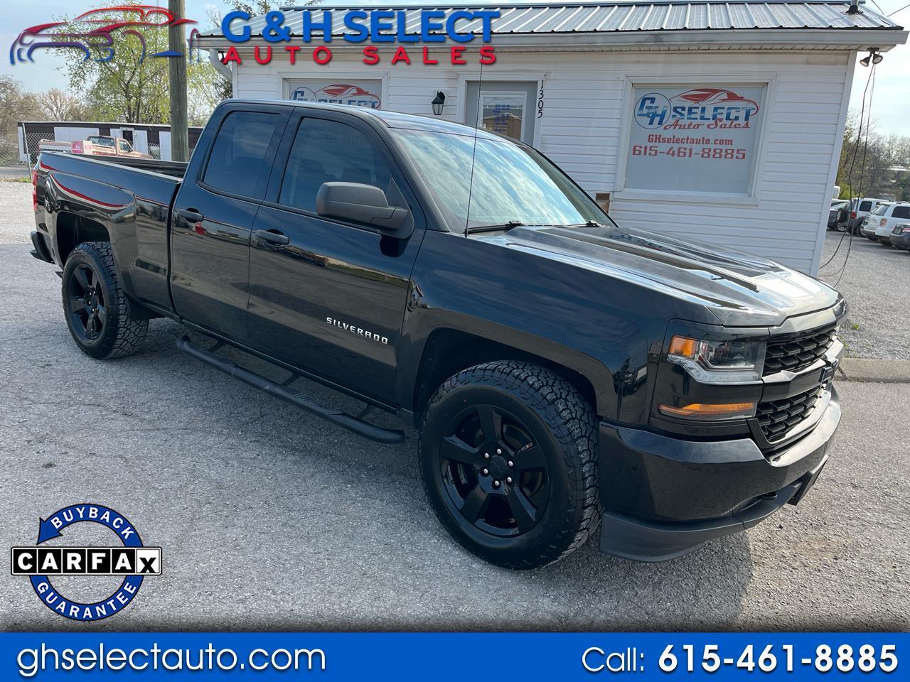 2017 Chevrolet Silverado 1500 2WD Double Cab 143.5" Custom