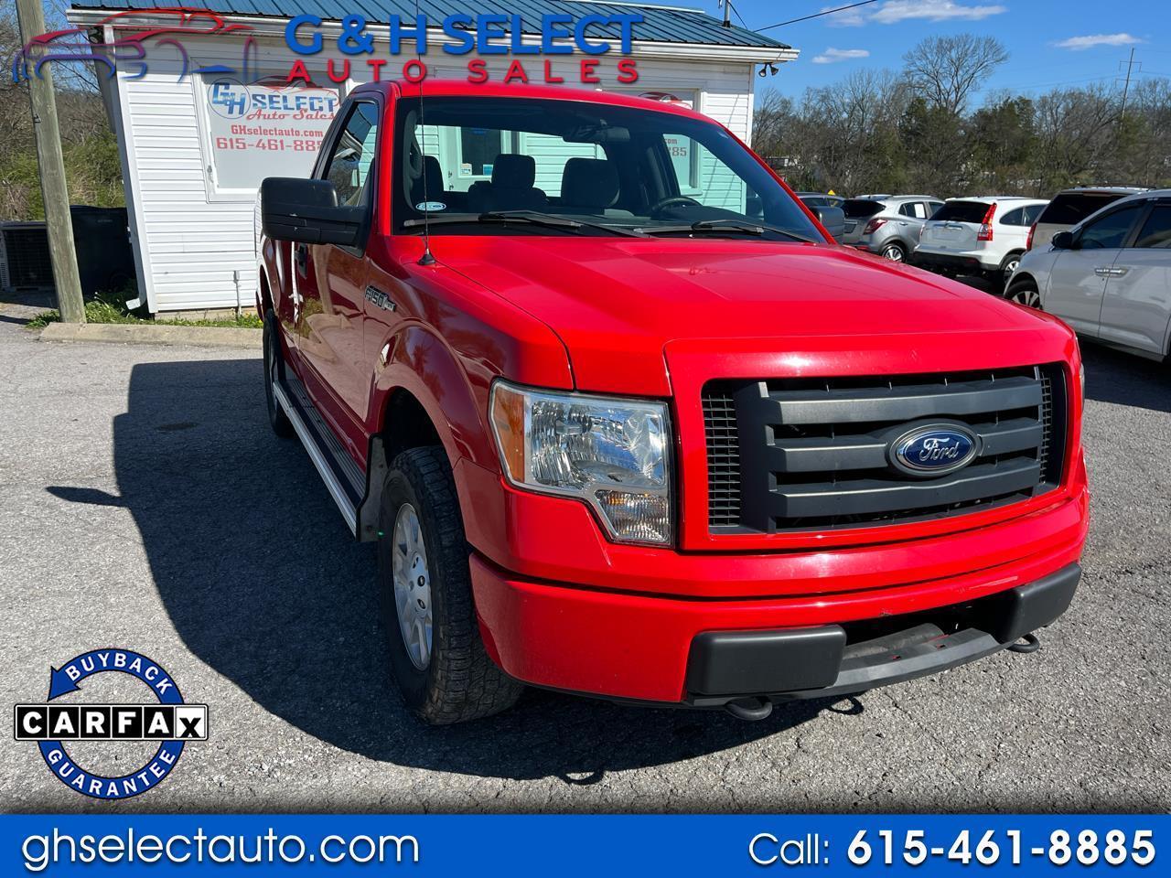 Ford F-150 4WD Reg Cab 126" XLT 2012