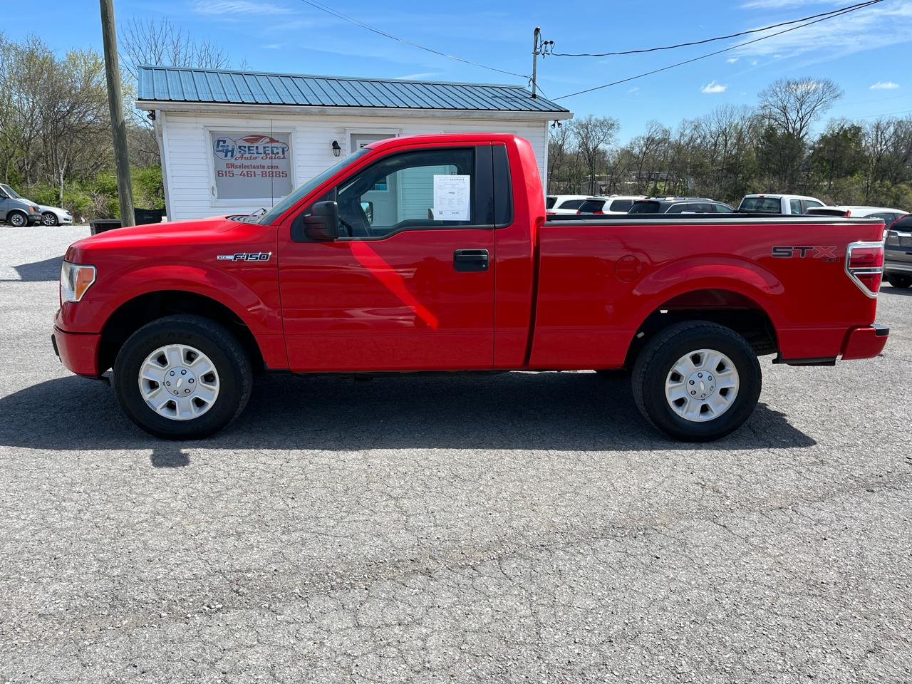 Ford F-150 4WD Reg Cab 126" STX 2012