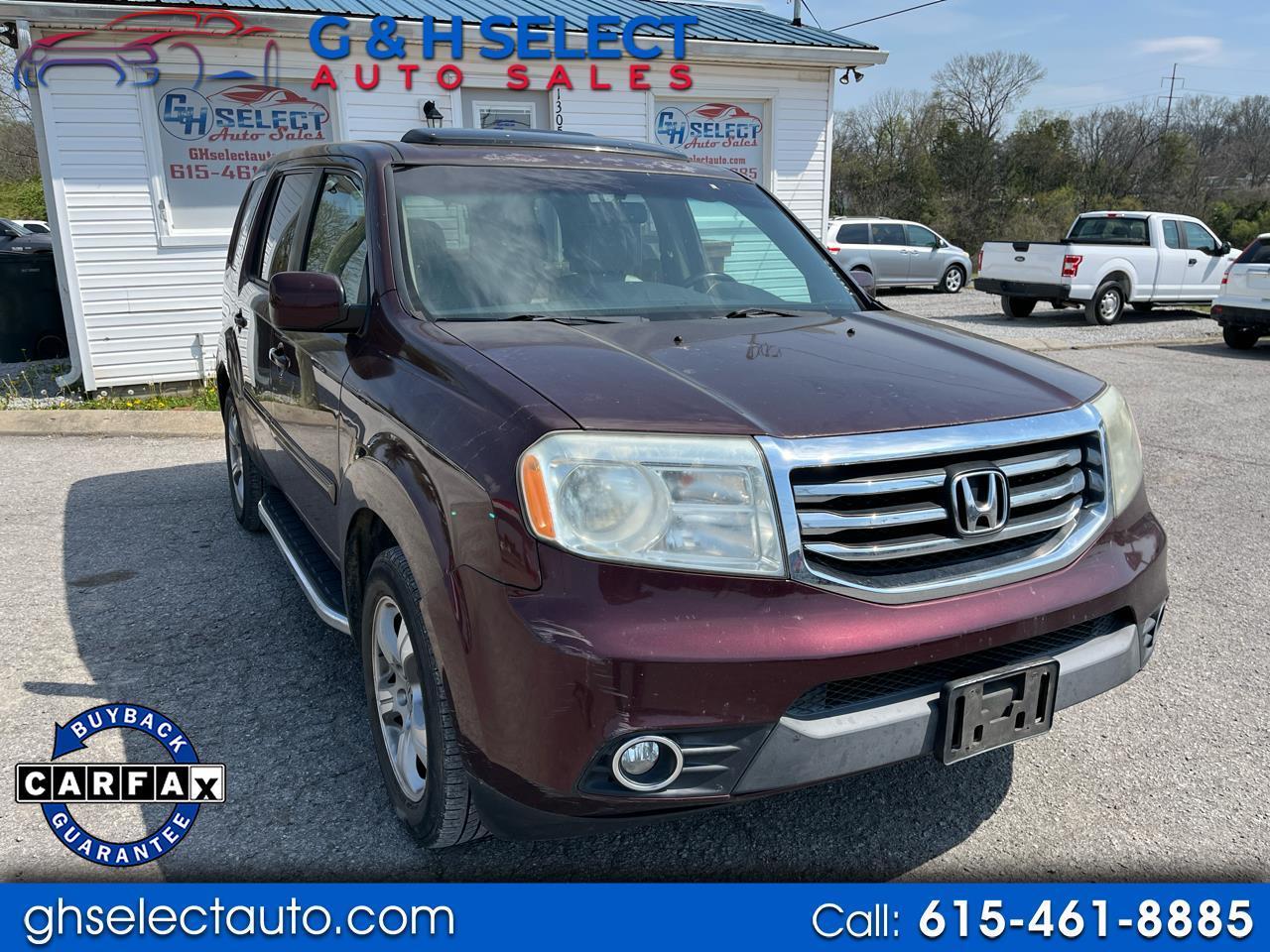 2013 Honda Pilot 2WD 4dr EX-L w/RES