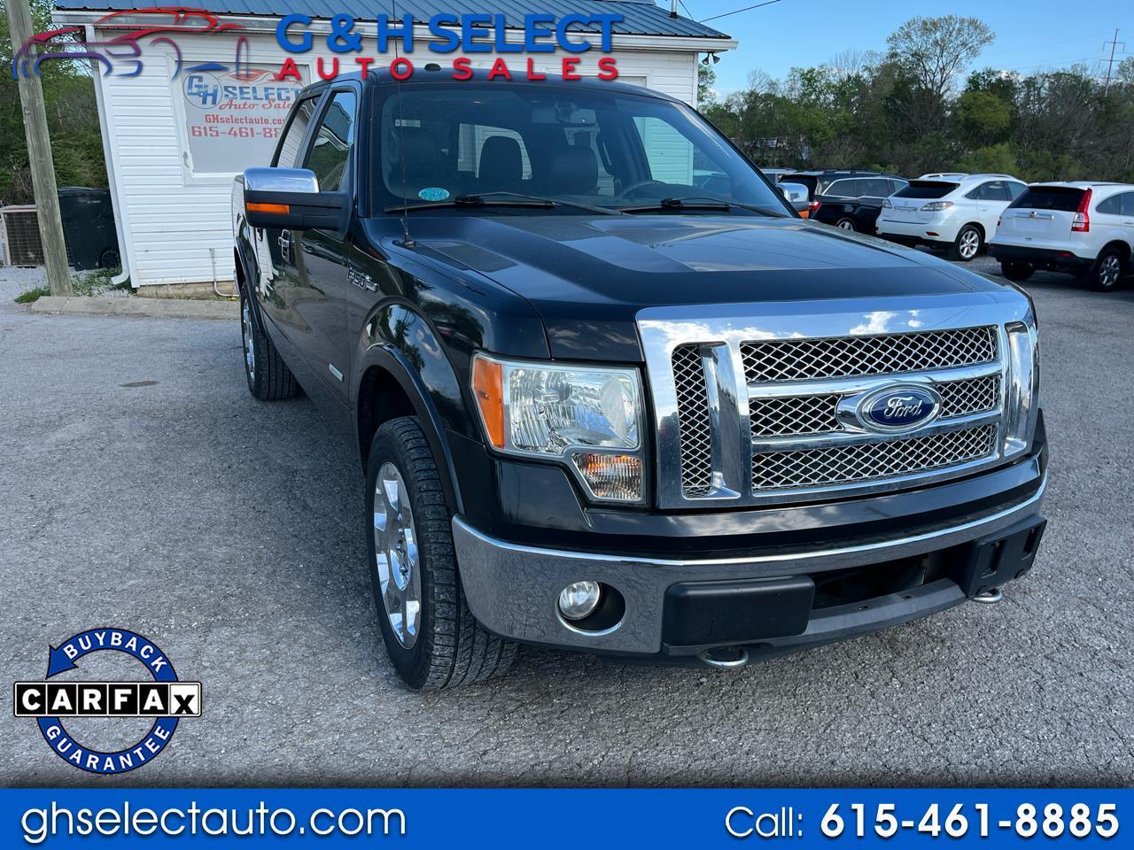 2011 Ford F-150 4WD SuperCrew 145" XLT