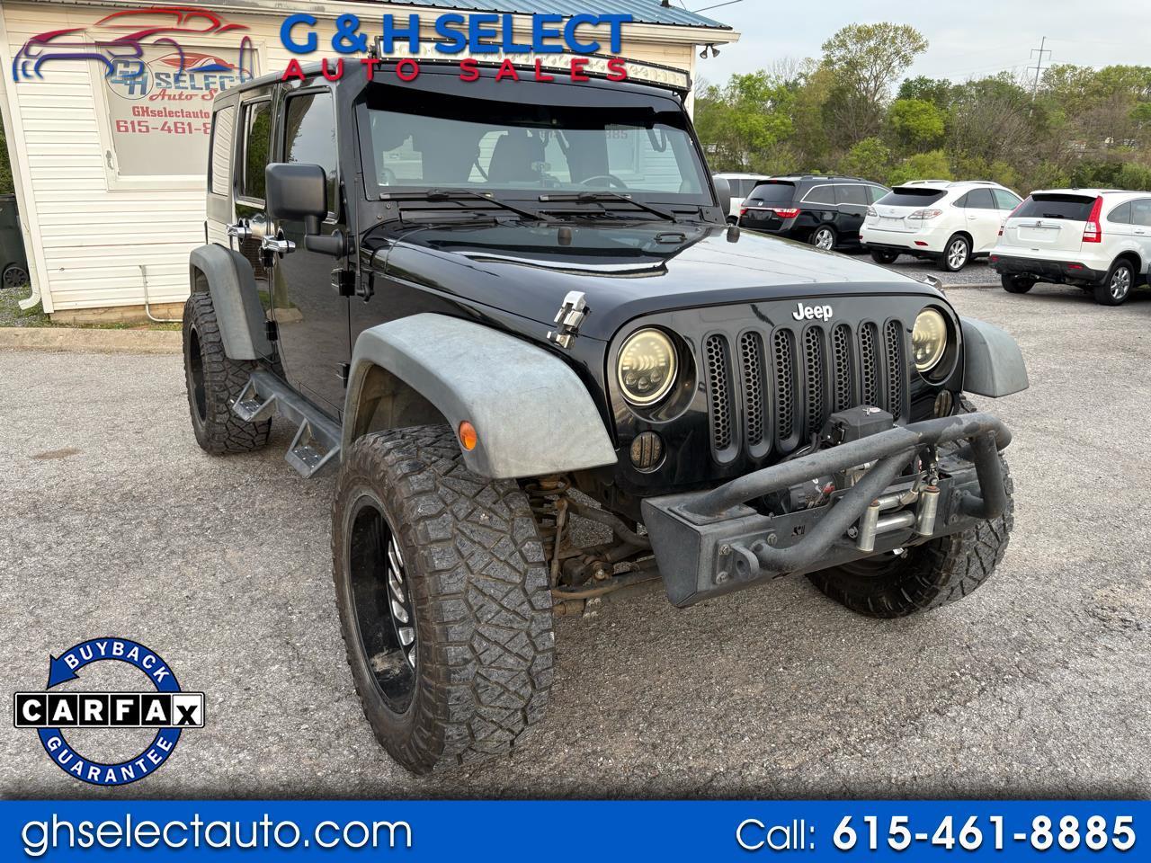 2013 Jeep Wrangler Unlimited 4WD 4dr Sport