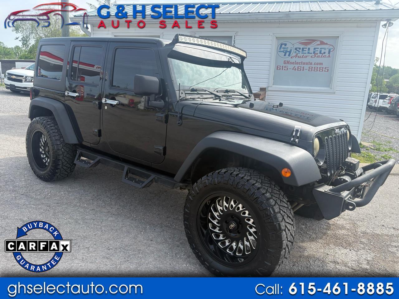 2013 Jeep Wrangler Unlimited 4WD 4dr Sport