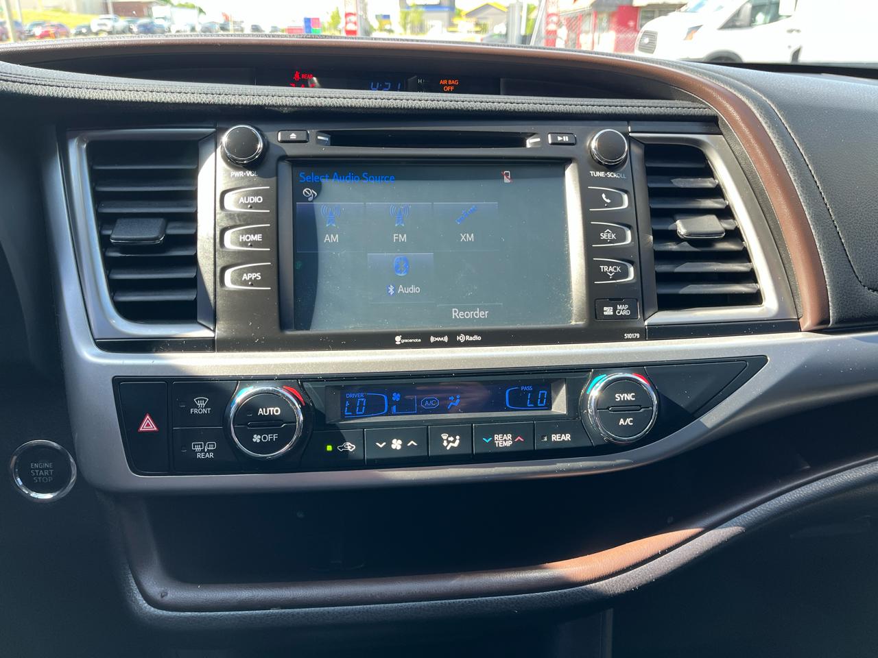Toyota Highlander XLE FWD V6 2018