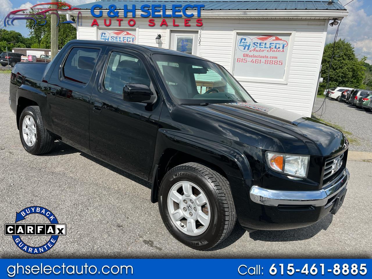 2007 Honda Ridgeline 4WD Crew Cab RTL w/Leather