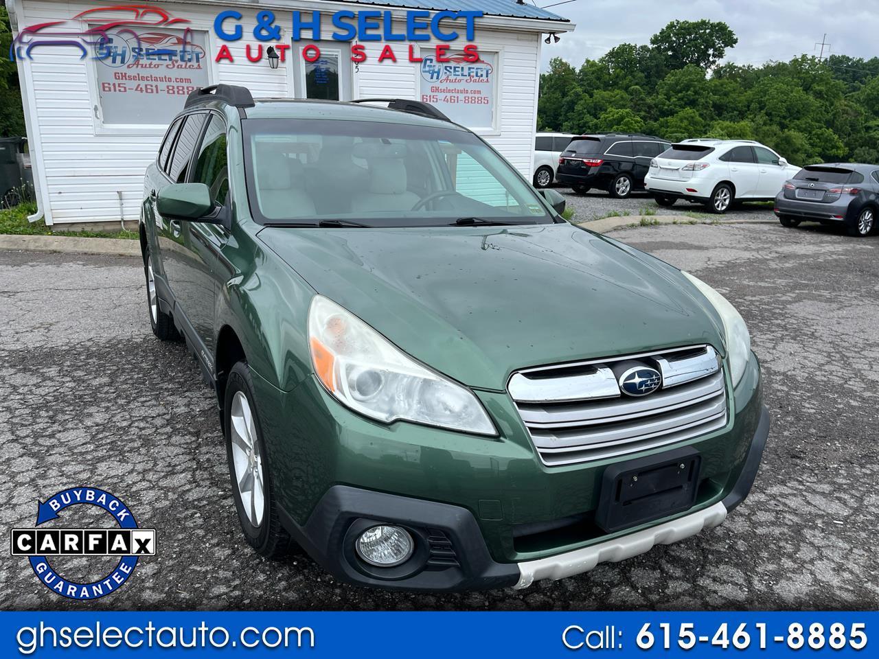 Subaru Outback 4dr Wgn H4 Auto 2.5i Limited 2013