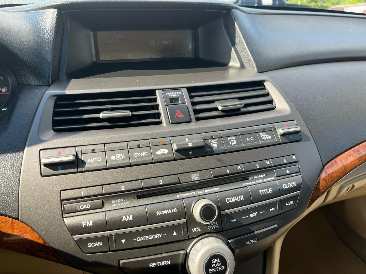 Honda Accord Sdn 4dr V6 Auto EX-L 2012