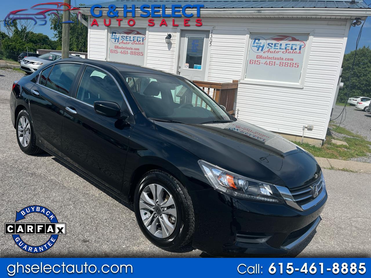 2014 Honda Accord Sedan 4dr I4 CVT LX