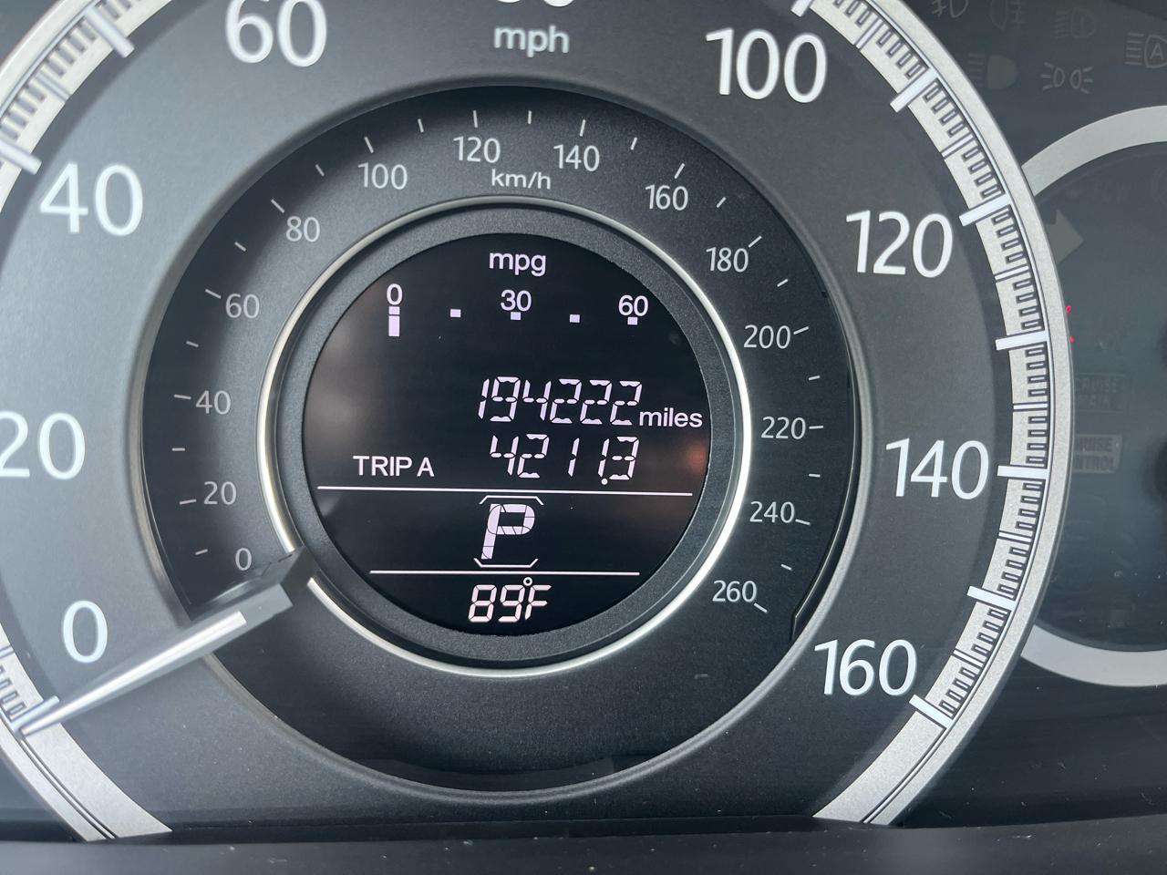 Honda Accord Sedan 4dr I4 CVT LX 2014