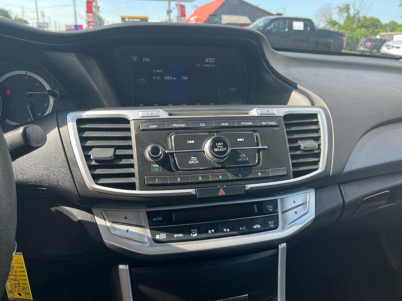 Honda Accord Sedan 4dr I4 CVT LX 2014