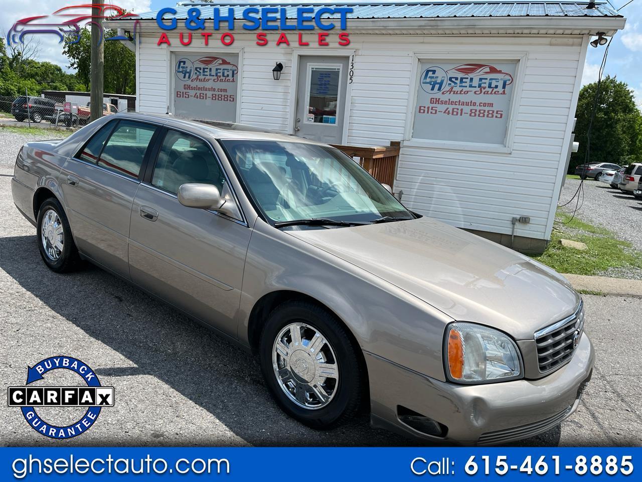 2004 Cadillac DeVille 4dr Sdn