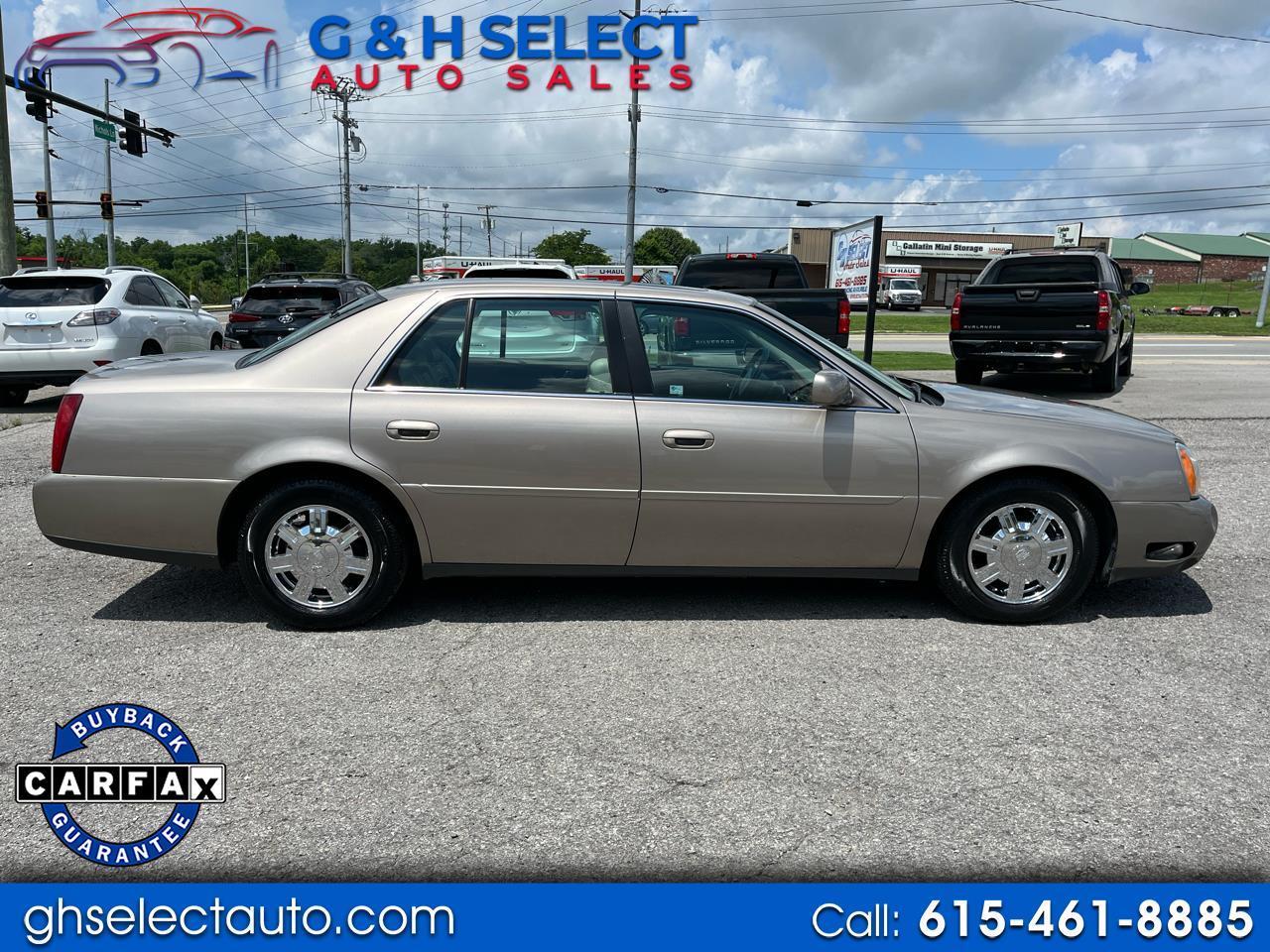 2004 Cadillac DeVille 4dr Sdn