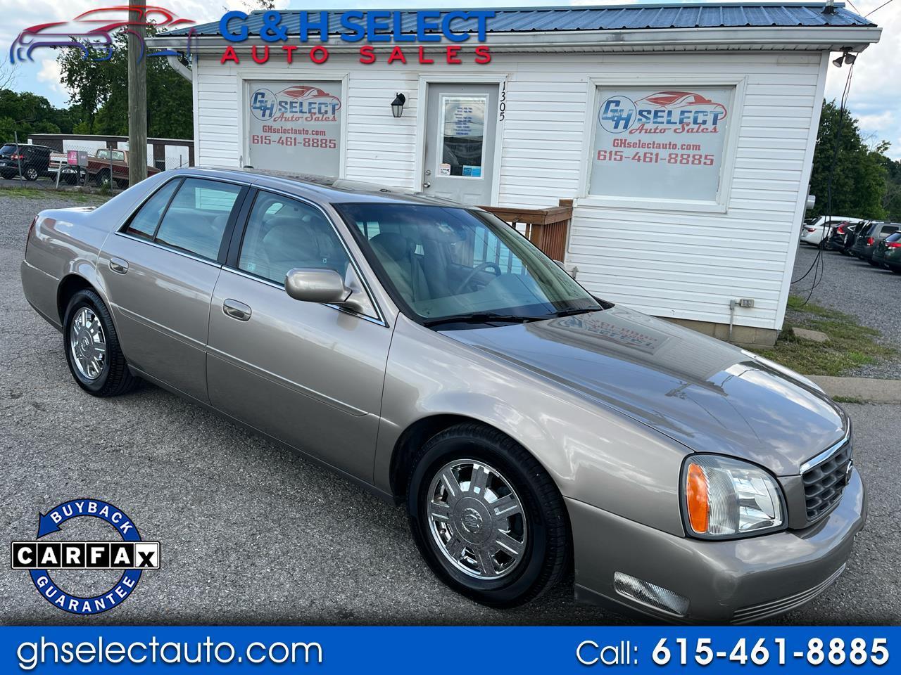 2004 Cadillac DeVille 4dr Sdn
