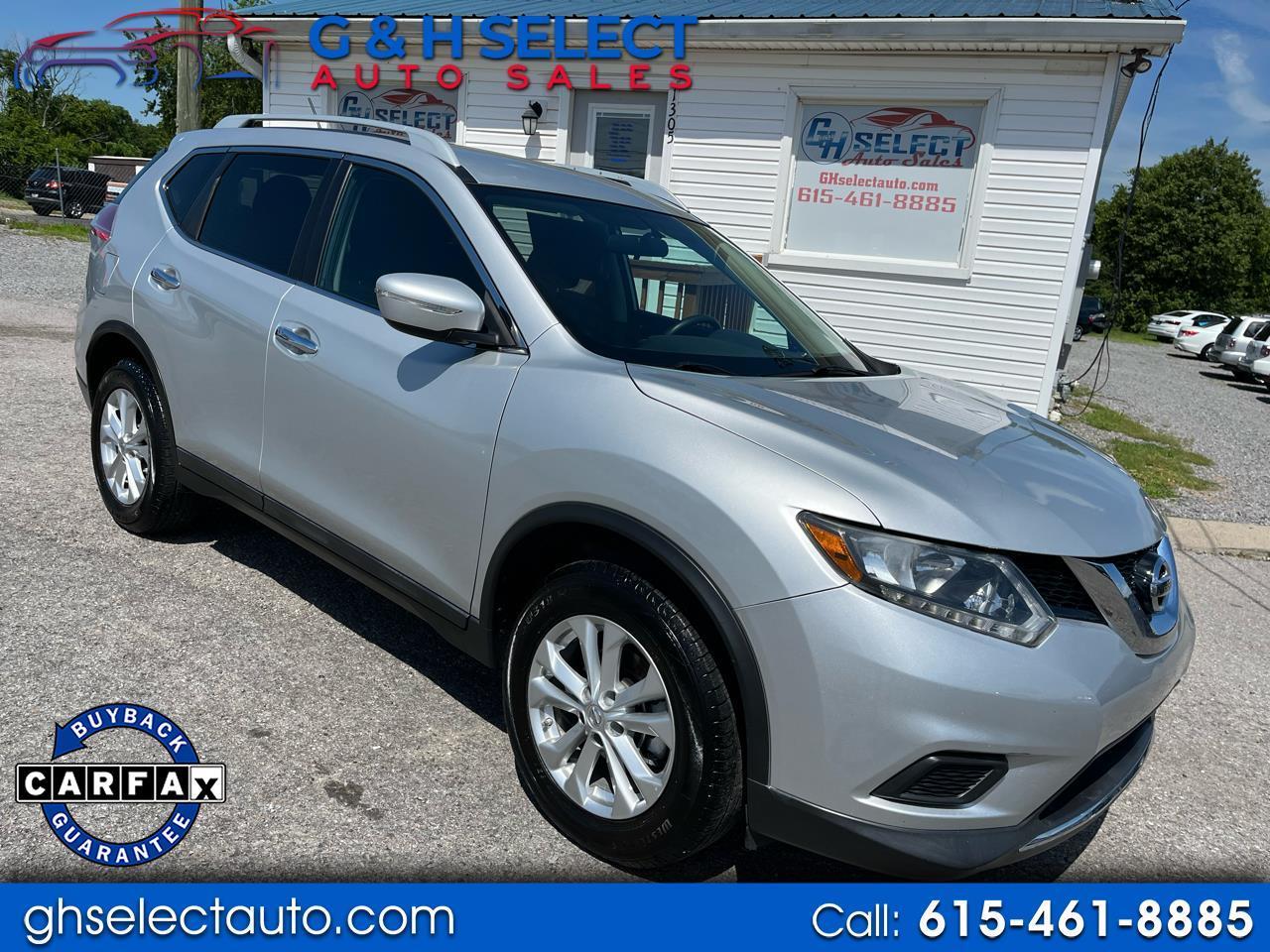 2015 Nissan Rogue FWD 4dr SV