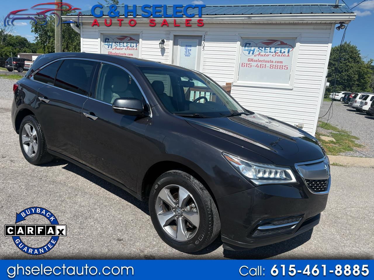 2015 Acura MDX SH-AWD 4dr