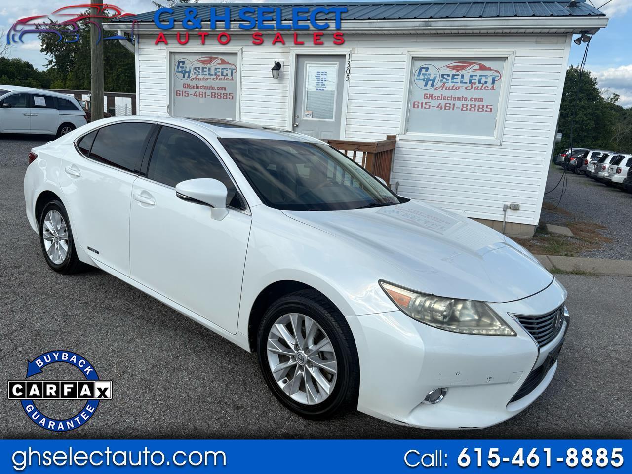 2013 Lexus ES 300h 4dr Sdn Hybrid