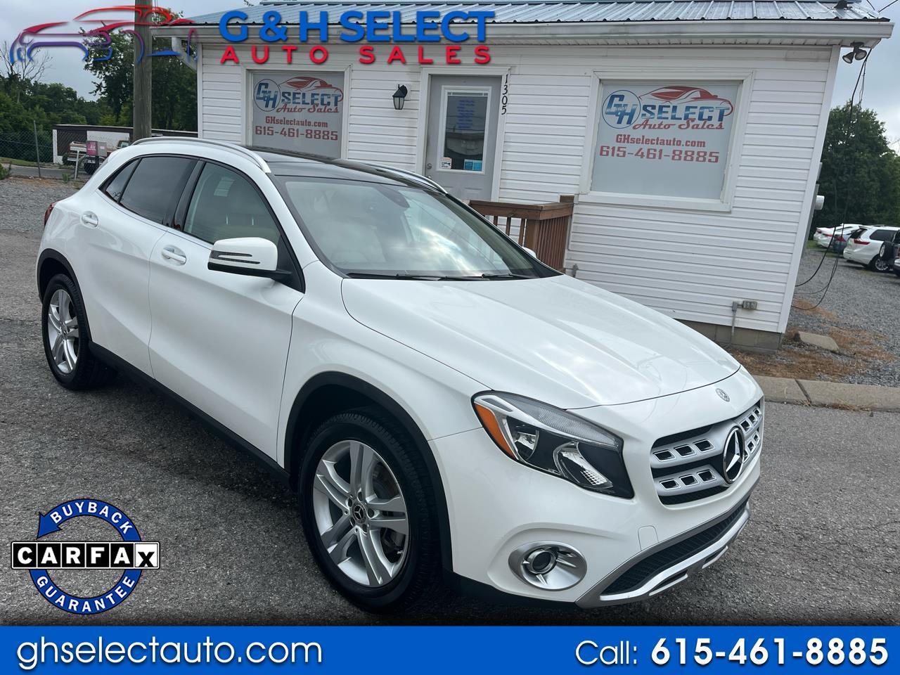 2018 Mercedes-Benz GLA GLA 250 4MATIC SUV
