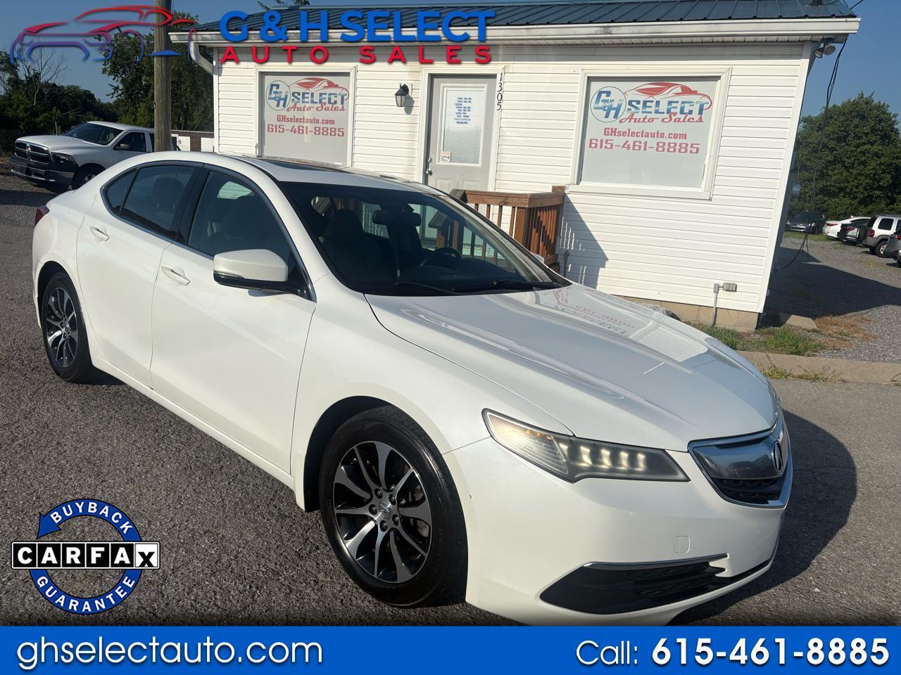 2015 Acura TLX 4dr Sdn FWD