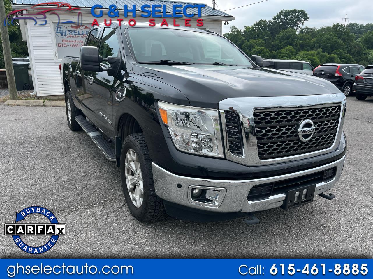 2017 Nissan Titan XD 4x2 Gas Crew Cab SV