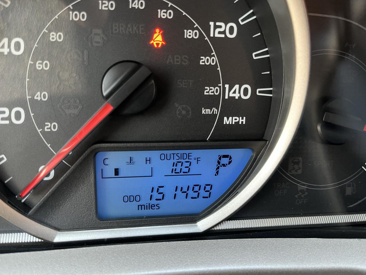 Toyota RAV4 FWD 4dr LE (Natl) 2014