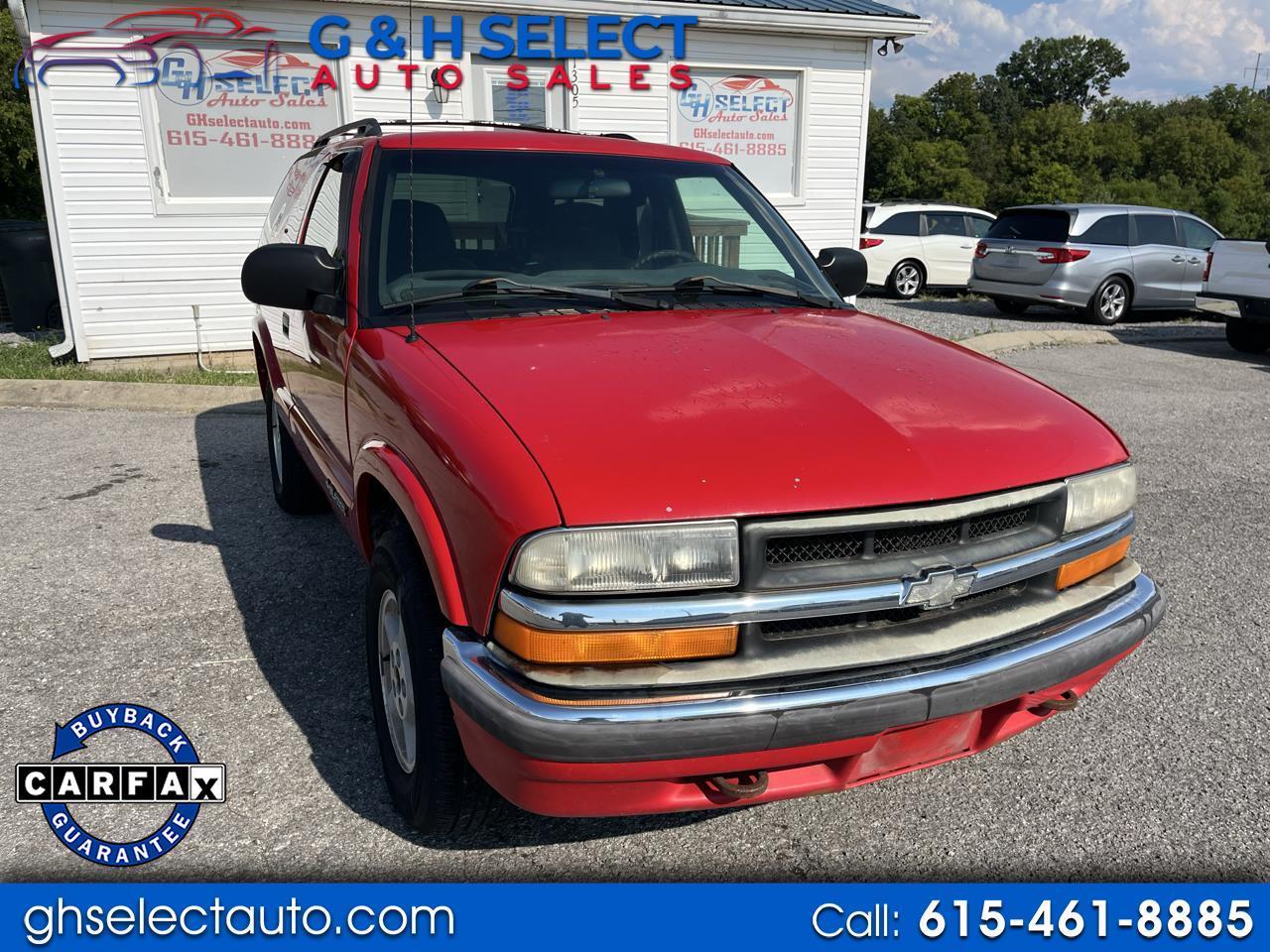 2000 Chevrolet Blazer 2dr 4WD LS