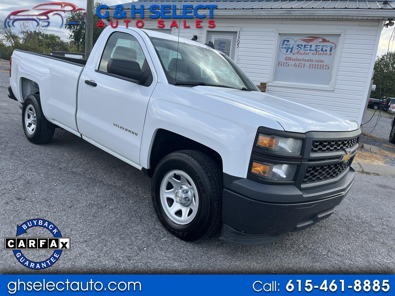 2015 Chevrolet Silverado 1500 2WD Reg Cab 133.0" Work Truck