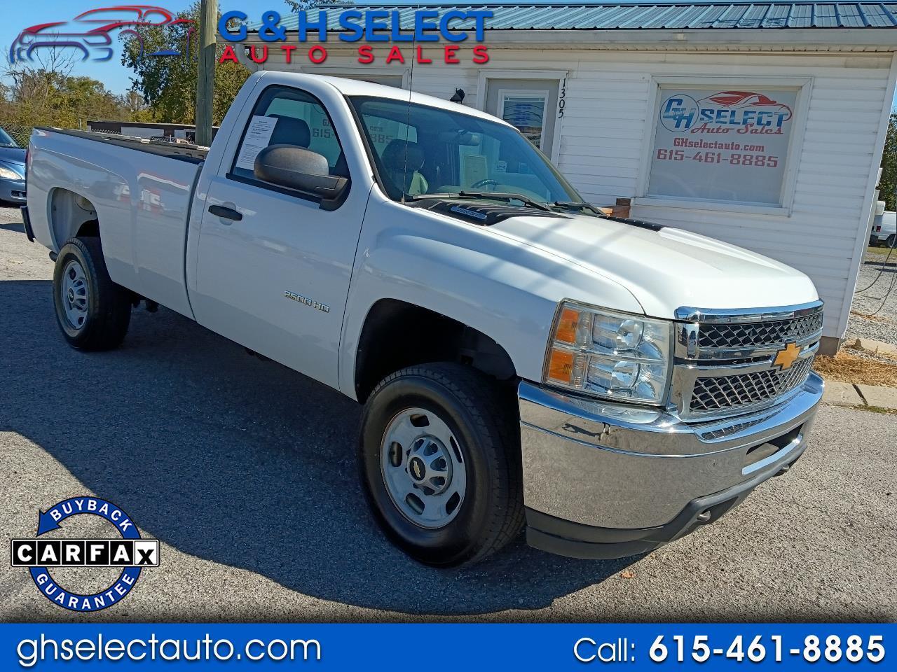 2014 Chevrolet Silverado 2500HD 2WD Reg Cab 133.7" Work Truck