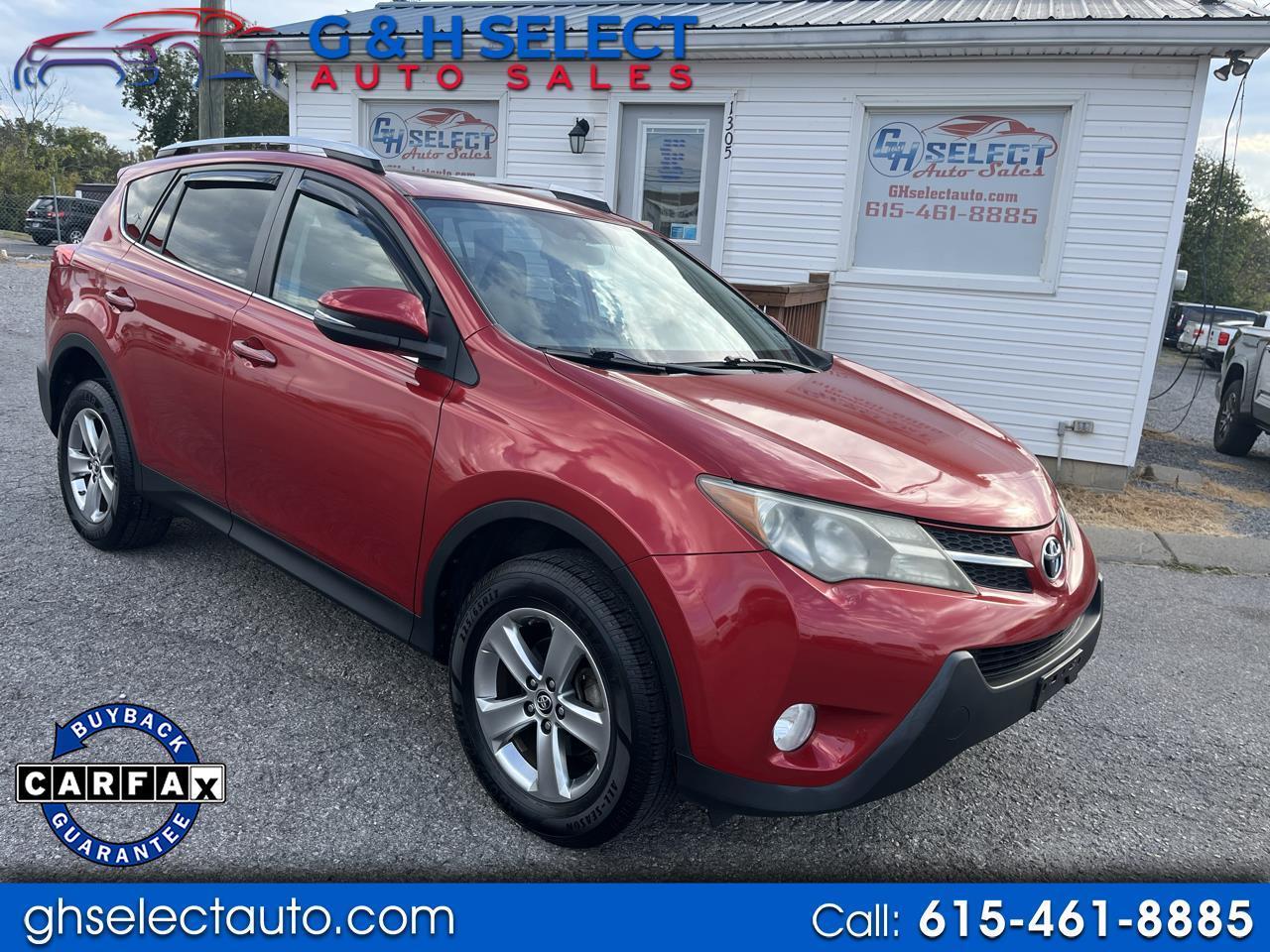 2015 Toyota RAV4 AWD 4dr XLE (Natl)