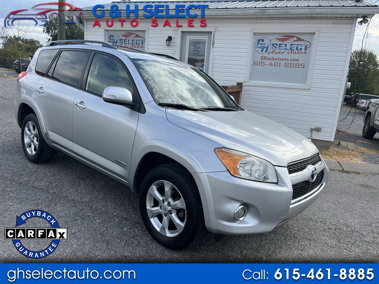 2010 Toyota RAV4 4WD 4dr 4-cyl 4-Spd AT Ltd (Natl)