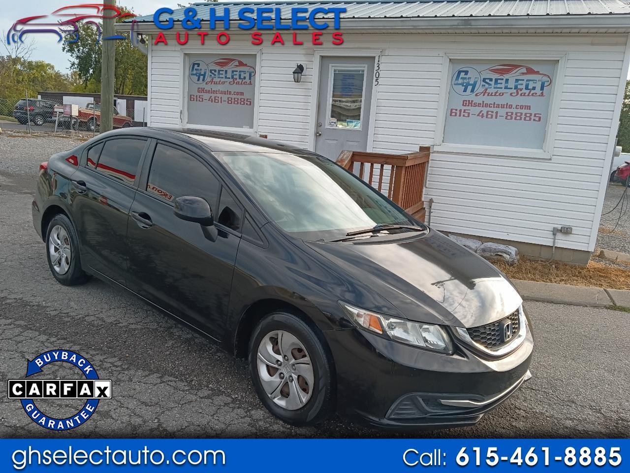 2013 Honda Civic Sdn 4dr Auto LX