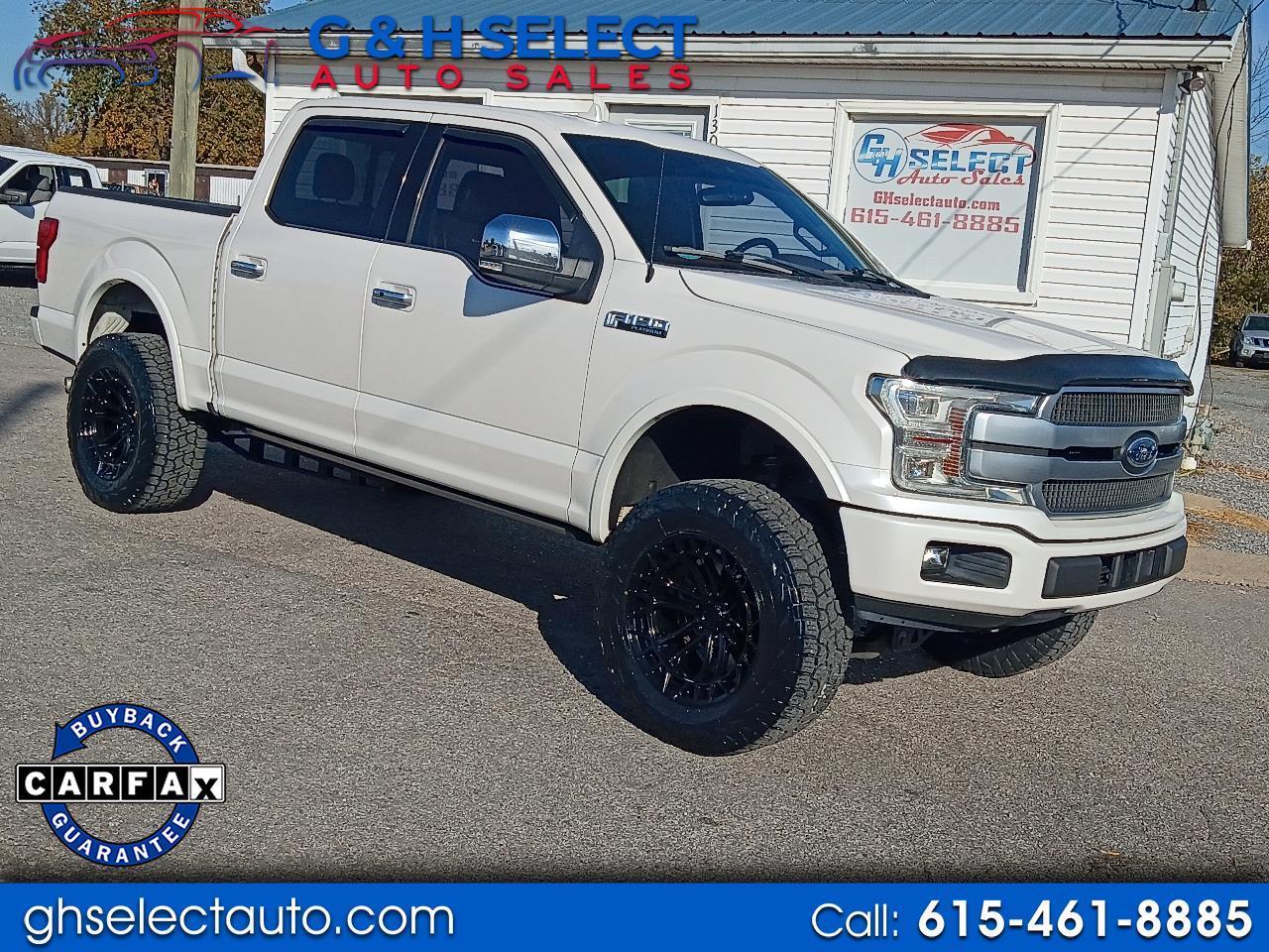 2018 Ford F-150 Platinum 2WD SuperCrew 5.5' Box
