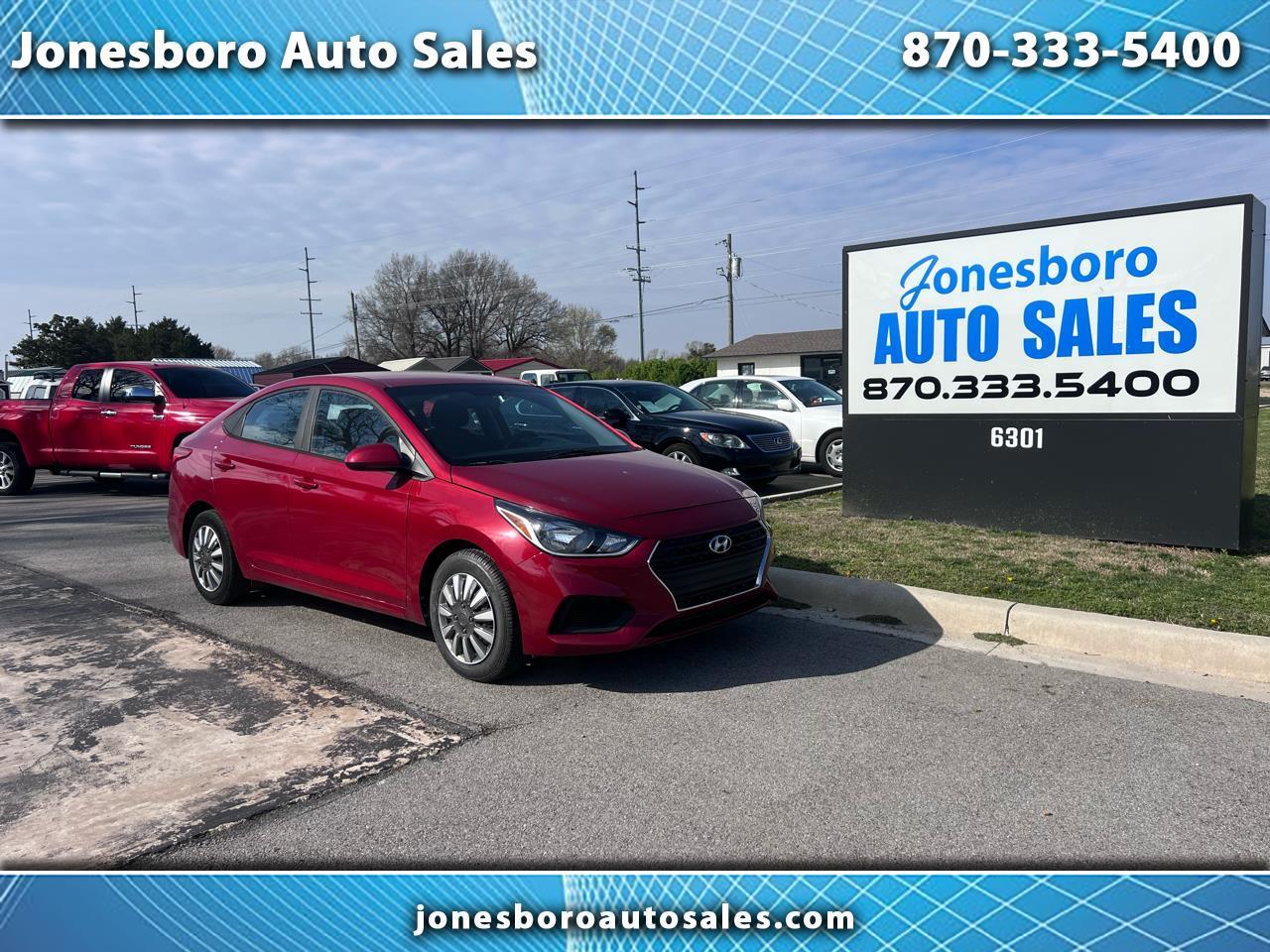 2019 Hyundai Accent SE 4-Door 6A