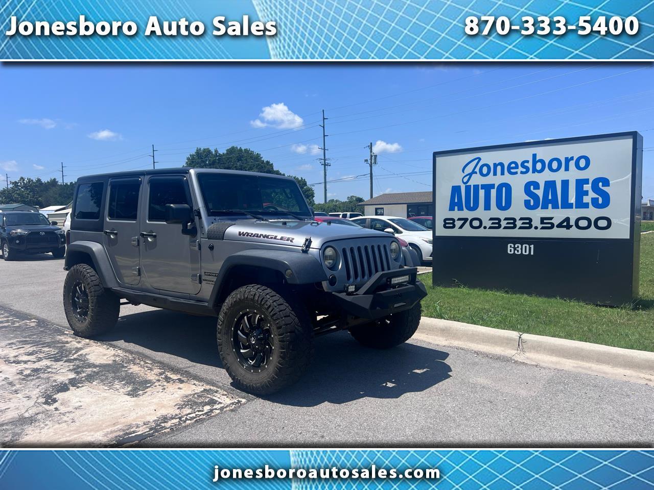 2016 Jeep Wrangler Unlimited Sport 4WD