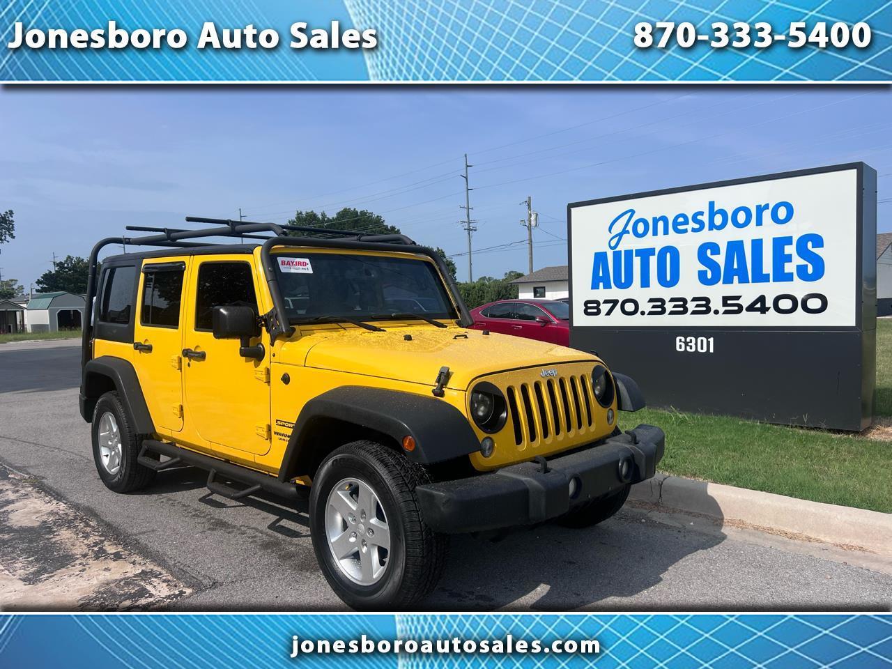 Jeep Wrangler Unlimited Sport 4WD 2015