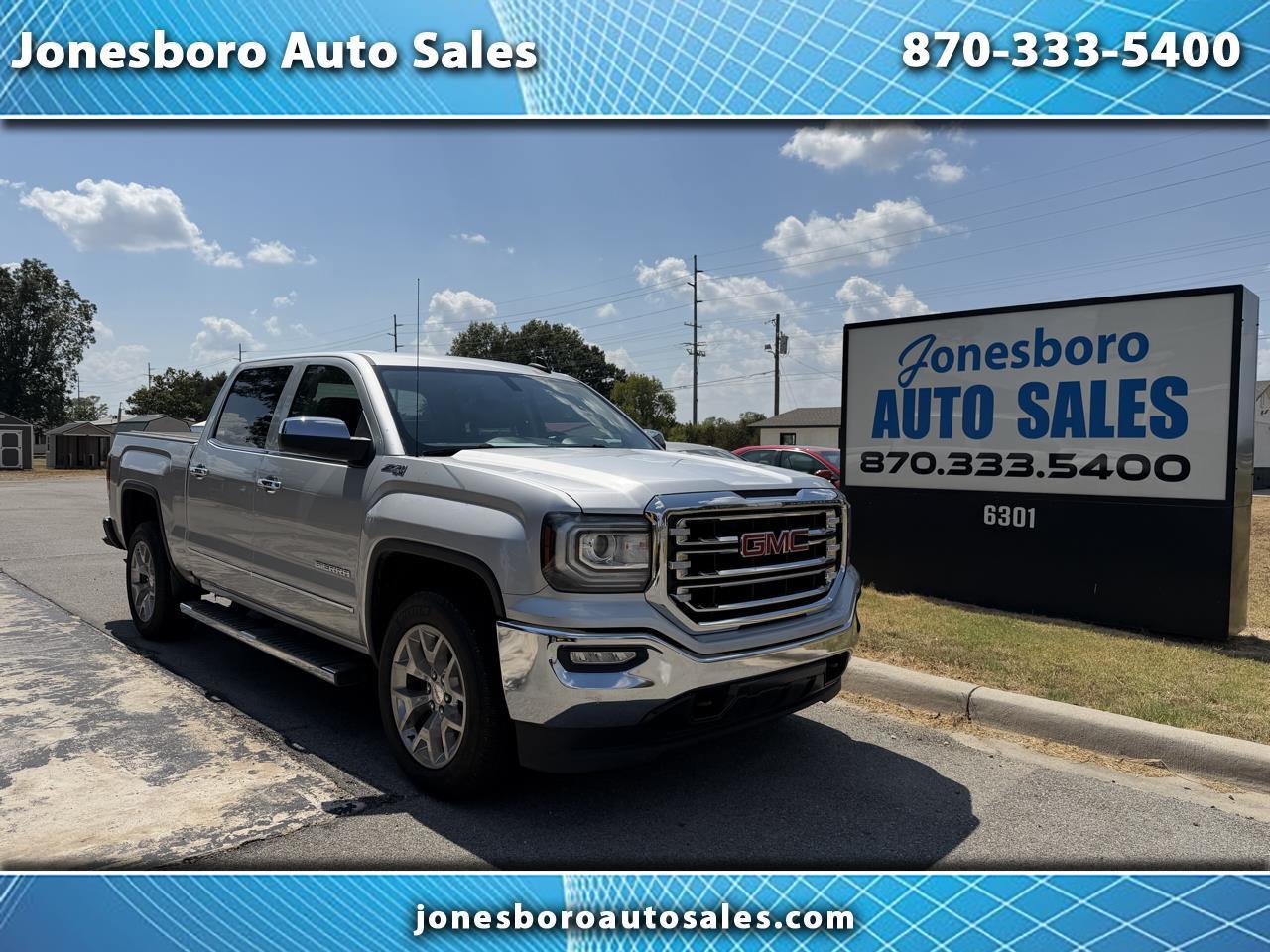 GMC Sierra 1500 SLT Crew Cab Short Box 4WD 2018