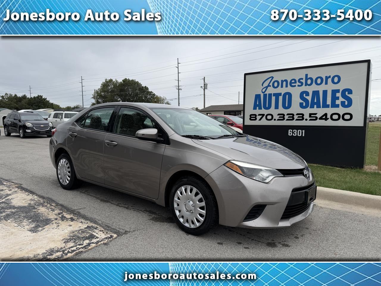 Toyota Corolla LE CVT 2014