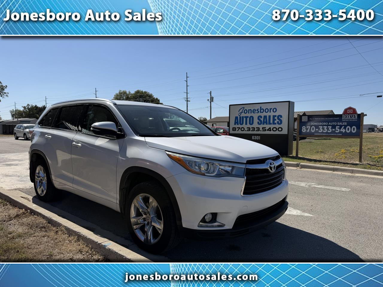 2015 Toyota Highlander Limited FWD V6