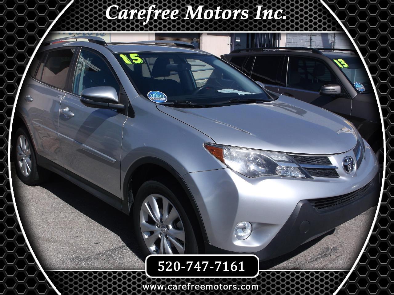 Used 2015 Toyota Rav4 Limited Fwd For Sale In Tucson Az 85710