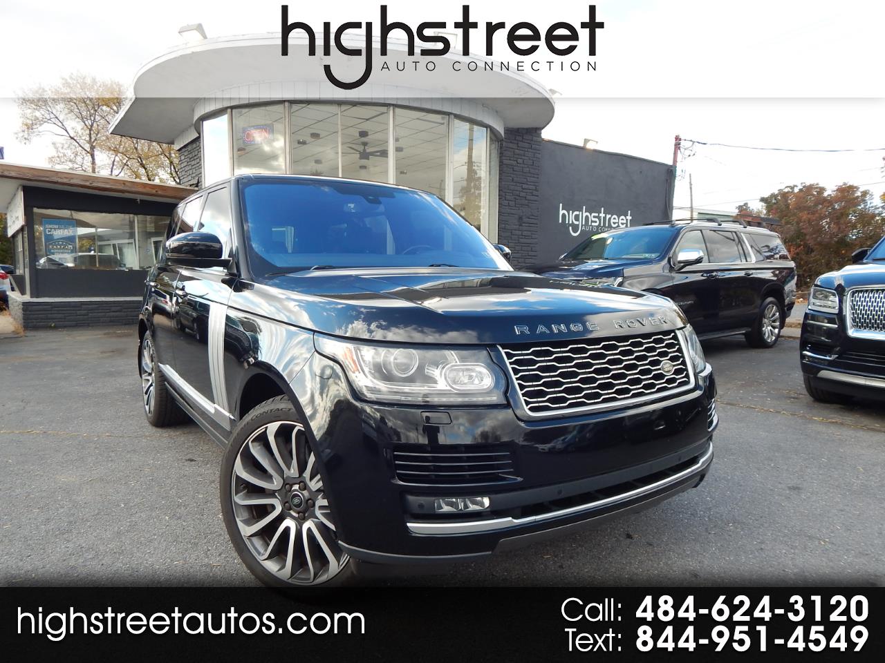 2016 Land Rover Range Rover V8 Supercharged SWB