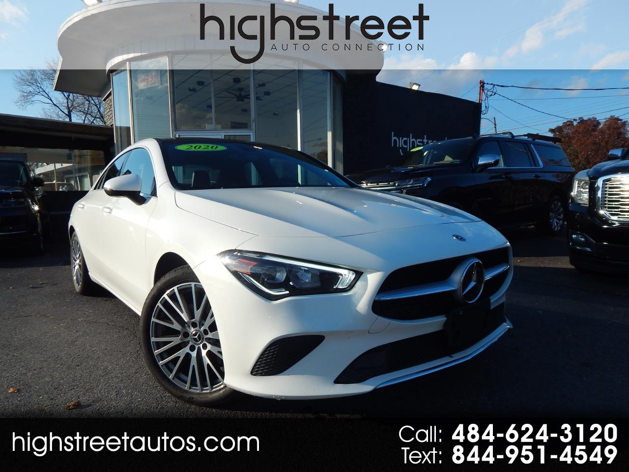 2020 Mercedes-Benz CLA CLA250 4D Coupe 4Matic