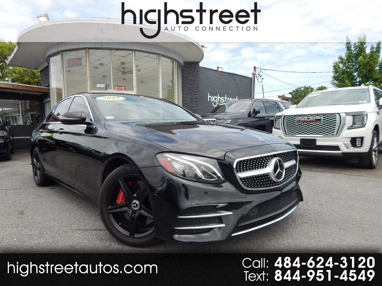 2017 Mercedes-Benz E-Class E 300 Sport 4MATIC Sedan