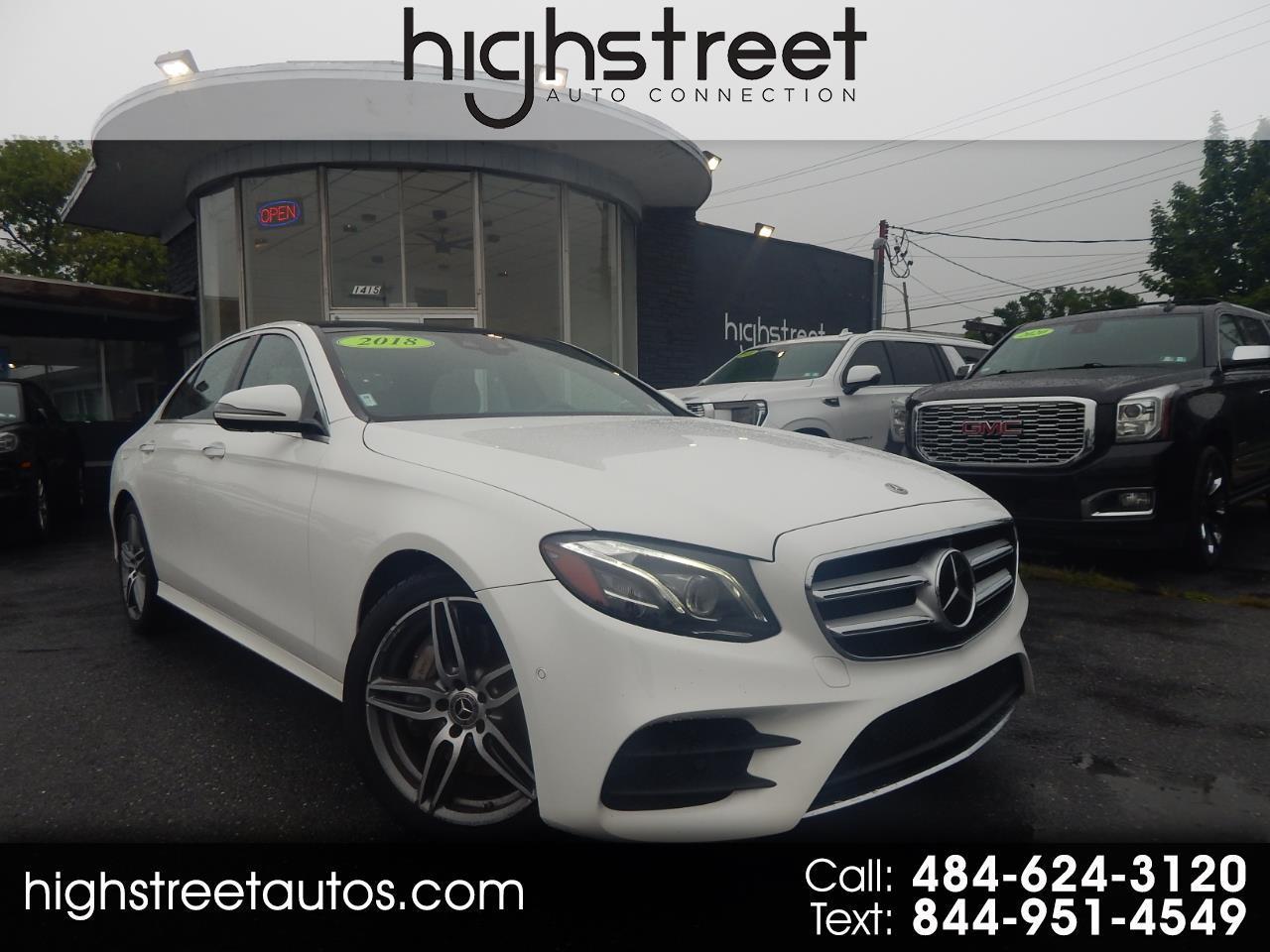 Mercedes-Benz E-Class E 300 Sport 4MATIC Sedan 2018
